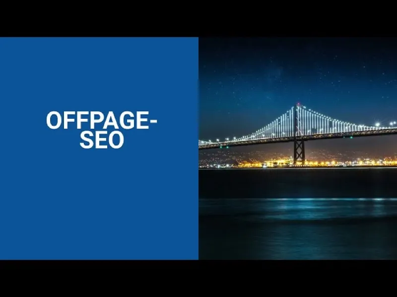 Videovorschau: Offpage-Optimierung & Linkaufbau - Wender Media